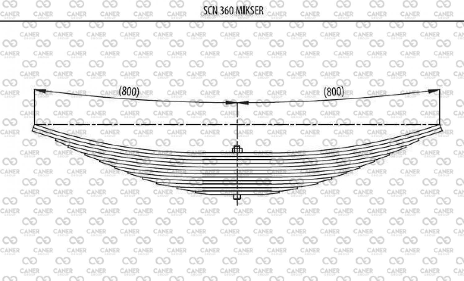 SCANIA 360 T.M. ÇİFT ÇEKER ARKA 10. KAT-;1398988-10;