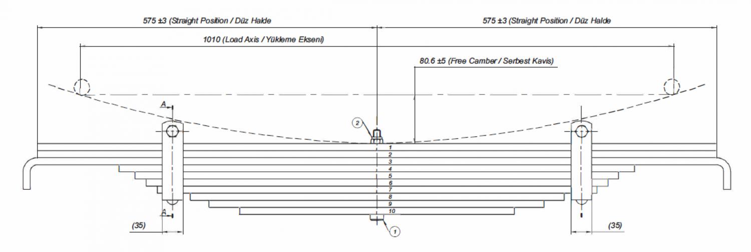 200.160.010 KÖNIGER; DORSE 100x12 10 KAT-