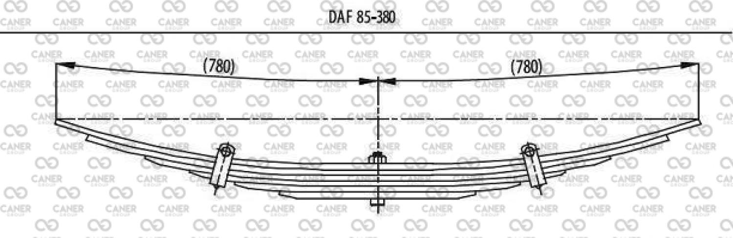 DAF 85.380 ARKA ANA KAT-;667199;