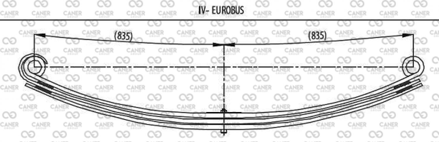 IVECO EUROBUS ARKA 3. KAT-